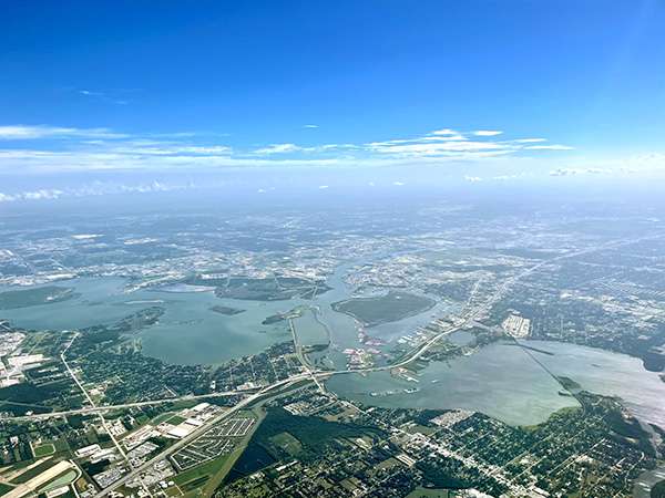 houston texas aerial